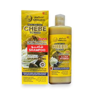 Sulfate-free Hair Shampoo with Shea Butter & READY-TO-USE African Chebe Powder for Hair Growth 8.45 fl oz